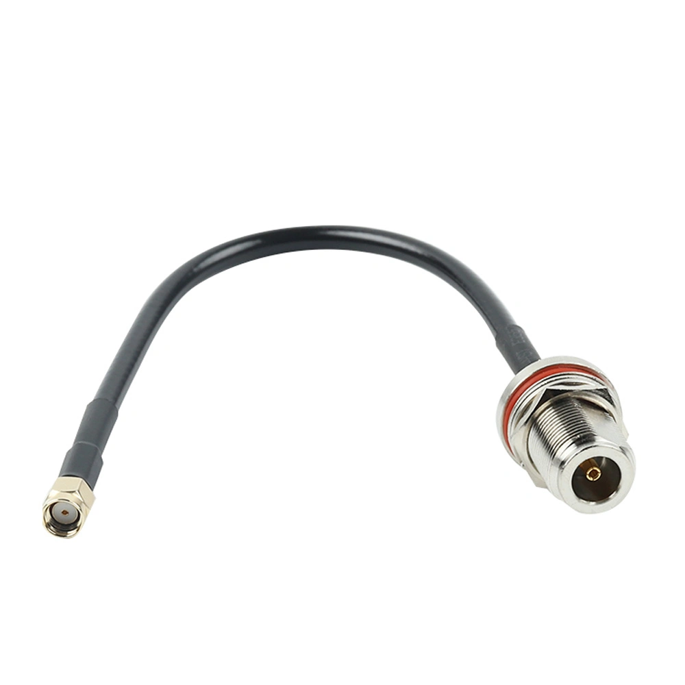 50 Ohm Rpsma Male to N Type Female LMR200 Low Loss Coaxial Antenna Adapter Cable for 4G 5g