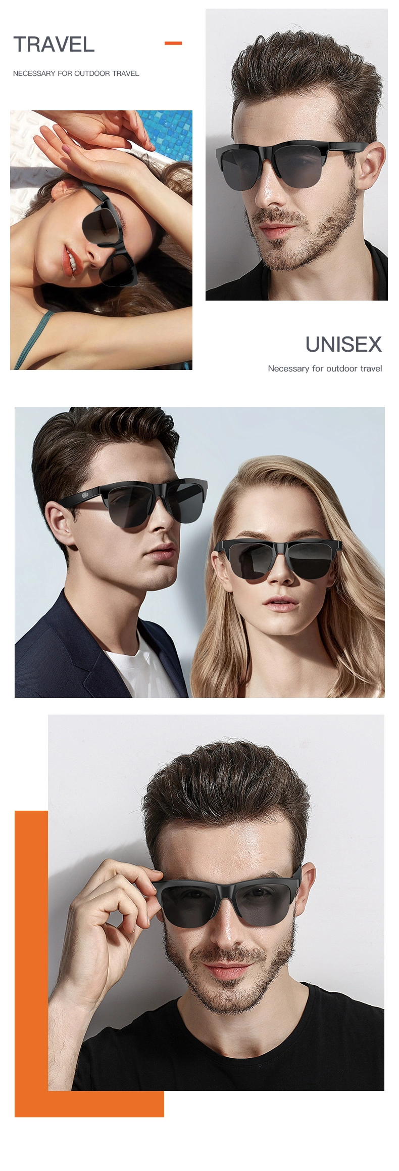 Fashion Sunglasses Newest 2022 Bluetooth Glasses Smart Glasses Sunglasses Android Calling F06 Wireless Music Glasses Headphone