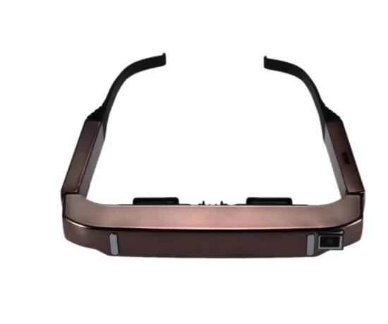 Vision-800 Smart Android WiFi Gafas 80 pulgadas Virtual Wide Screen Video Portable 3D Gafas Teatro privado con cámara HD de 5MP Bluetooth 4.0 Inteligente