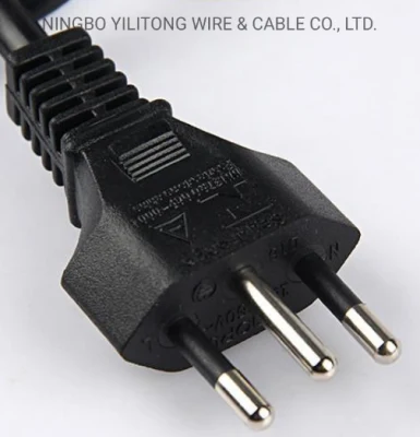 Cable de alimentación de Brasil Cable de línea de alimentación del anfitrión Cable adaptador estándar de Brasil