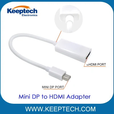 Cable Adaptador Mini Dp a HDMI para MacBook PRO Air Thunderbolt