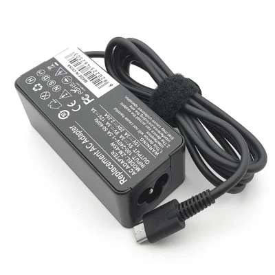 Adaptador de cargador de ordenador portátil USB tipo C de alta calidad OEM 45W 20V 2.25A para Lenovo Chromebook Notebook