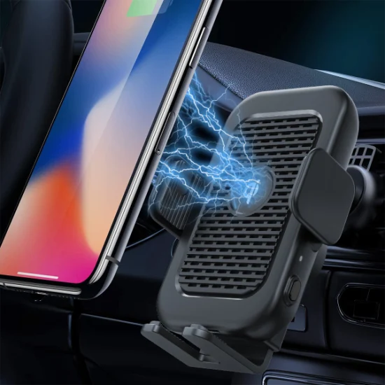Cargador de coche inalámbrico Kc de entrada con ventilador de refrigeración Cargador de teléfono inalámbrico tipo C con ventilador de refrigeración para Samsung Z Flip 3 4 5 Fold